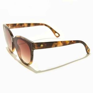 Lele Sadoughi TORTOISE BROOKLYN SUNGLASSES
